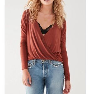 UO draped over long sleeve